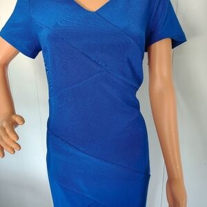 AB Studio Dress Color Blue  Size 8